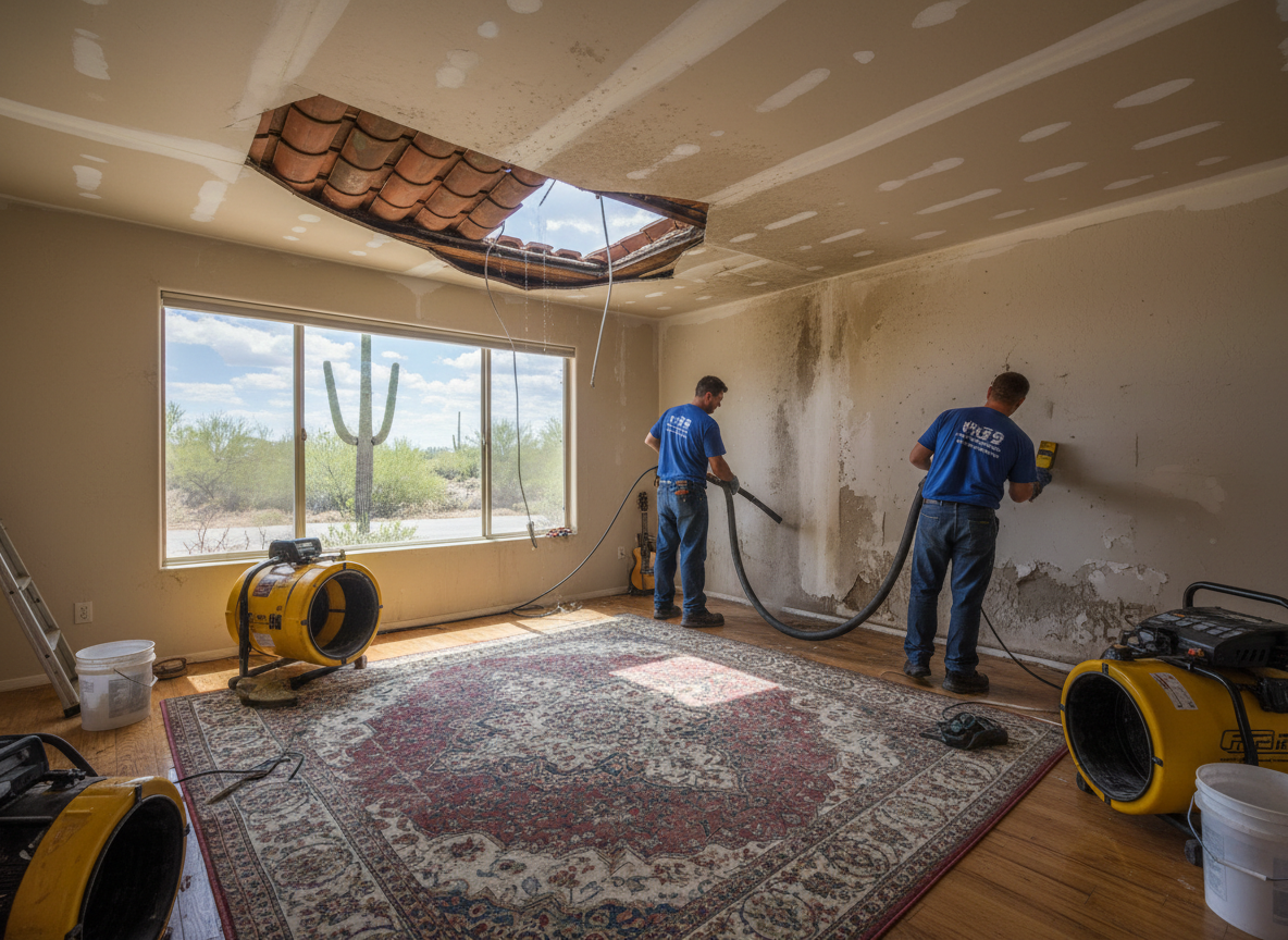 Water Damage Restoration in Deer Valley