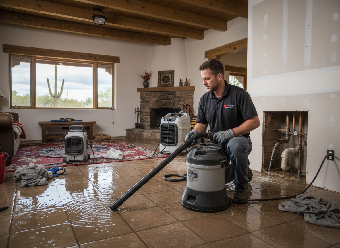 Burst Pipe & Plumbing Leak Cleanup in Cave Creek, AZ