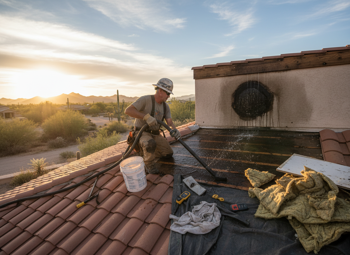 Water Damage Restoration in Desert View