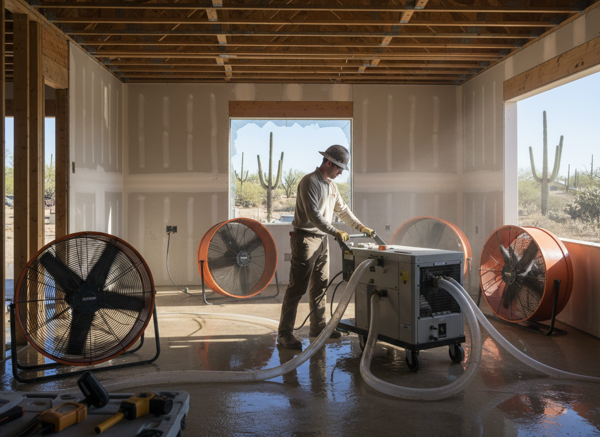 Structural Drying & Dehumidification in Cave Creek, AZ