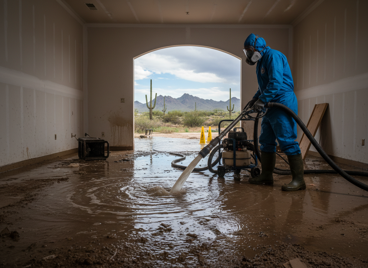Water Damage Restoration in New River